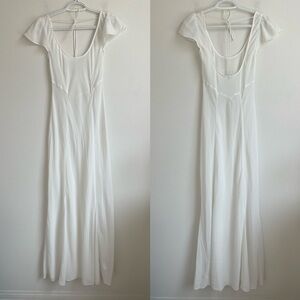 NWOT RUMORED WHITE MAXI DRESS